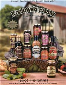 Picture of fig preserves from Kozlowski Farms catalog