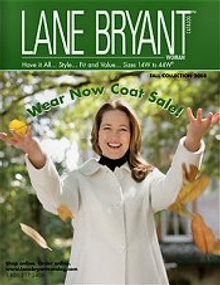 Picture of lane bryant catalog from Lane Bryant catalog
