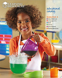 Picture of toy globe from Learning Resources catalog