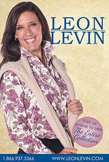 Picture of womens polo shirts from Leon Levin catalog