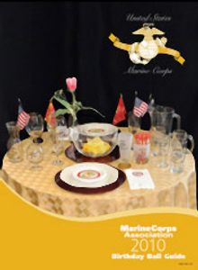 Picture of marine corps posters from Marine Corps Association Gifts catalog