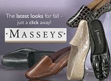 Picture of women's casual shoes from Massey's  catalog