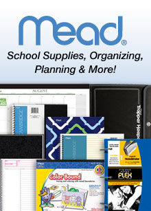 Picture of mead office supplies from Mead ® catalog