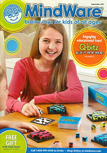 Picture of brain teaser toys from MindWare catalog