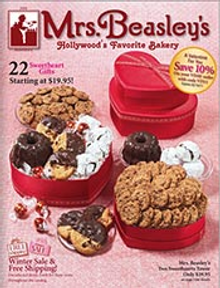 Picture of internet baked goods from Mrs. Beasley's Gift Baskets catalog