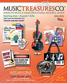 Picture of music gifts from Music Treasures Co. catalog