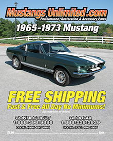 Picture of classic Mustang parts and accessories from Mustangs Unlimited catalog