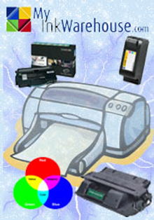 Picture of ink and toner supplies from My Ink Warehouse catalog