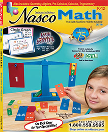 Picture of math activiites from Nasco Math catalog