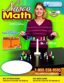Picture of hands on math activities from Math from Nasco catalog