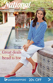 Picture of apparel catalog from National catalog