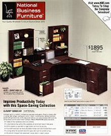 Picture of computer desks and chairs from NBF - National Business Furniture catalog