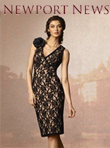 Picture of ladies evening wear from Newport News Dress Boutique catalog