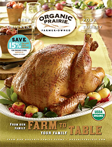 Picture of organic prairie catalog from Organic Prairie catalog