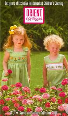 Picture of little girls dresses from Orient Expressed catalog