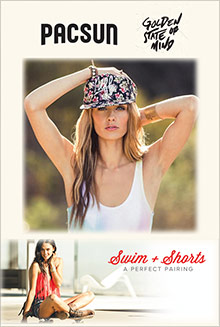 Picture of pacsun catalog from PacSun catalog