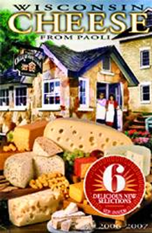 Picture of Wisconsin cheese from Paoli Cheese catalog