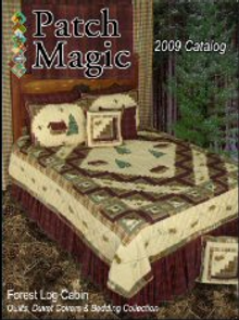 Picture of quilt bedding from Patch Magic catalog