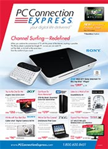 Picture of PC catalog from PC Connection Express catalog
