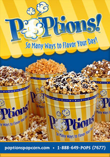 Picture of poptions popcorn from POPtions! Popcorn catalog