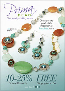 Picture of prima beads from Prima Bead catalog