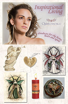 Picture of decorations for home from Quintessence Creations catalog