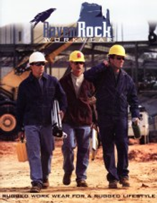 Picture of industrial protective clothing from Raven Rock Workwear catalog