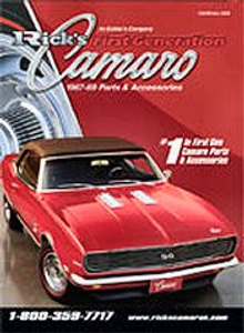 Picture of 1969 camaro parts from Rick's First Generation Camaro by Eckler's catalog
