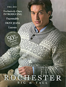 Picture of big and tall apparel from Rochester Big & Tall catalog