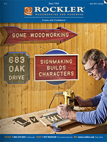 Picture of Internet questions and answers from Rockler Woodworking and Hardware catalog