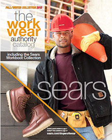 Picture of workwear clothing from Sears Workwear catalog