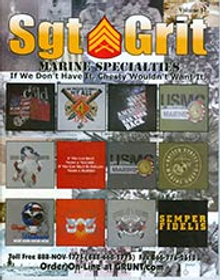 Picture of marine corps clothing from Sgt Grit Marine Corps Specialties catalog