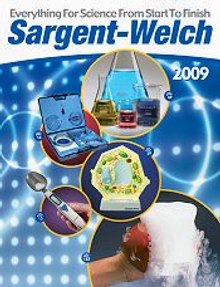 Picture of science lab equipment from Sargent Welch catalog