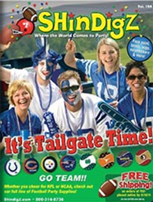Picture of childrens party supplies and decorations from ShindigZ by Stumps catalog