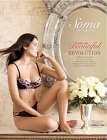 Picture of women's intimate apparel from Soma Intimates catalog