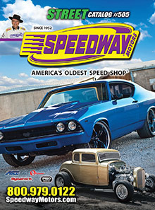 Picture of street rod parts from Street Catalog by Speedway Motors catalog