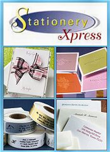 Picture of custom invitations and stationery from StationeryXpress.com catalog