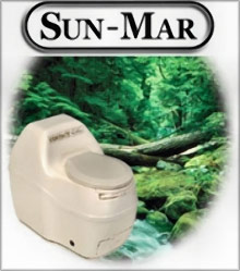 Picture of composting toilet systems from Sun-Mar - Composting Toilet Systems catalog