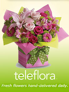 Picture of teleflora flowers from Teleflora catalog