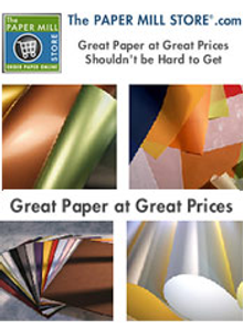 Picture of wholesale paper goods from  The Paper Mill Store catalog