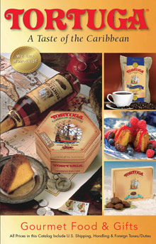 Picture of tortuga rum cake from Tortuga Rum Cake Company catalog