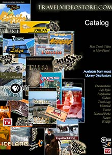 Picture of travel dvds from Travel Video Store catalog