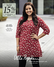 Picture of plus size outfits from Ulla Popken - Popken Fashions catalog
