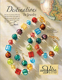Picture of handcrafted artisan jewelry from Uno Alla Volta catalog