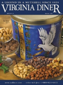 Picture of peanut brittle from Virginia Diner catalog