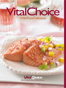 Picture of vital choice seafood from Vital Choice Wild Seafood & Organics catalog