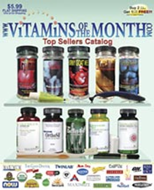 Picture of top rated vitamins from Vitamins of the Month catalog
