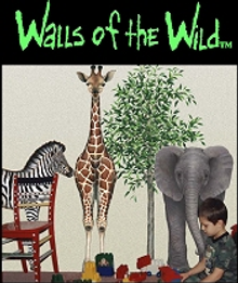 Picture of wall murals from Walls of the Wild catalog