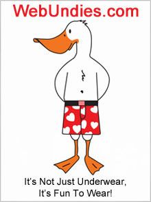Picture of cartoon underwear from WebUndies.com catalog