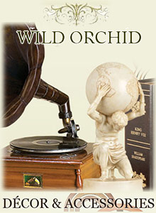 Picture of decorative home accents from Wild Orchid catalog